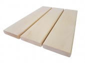 Полок липа (сорт Э) 25х90х1800 - 3100 мм