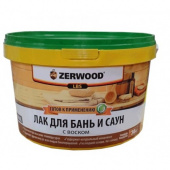 Лак для пола в бане и сауне zerwood