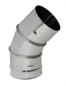 Колено 115мм 45гр. Нерж