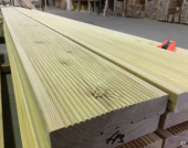 Террасная доска 28х142х5000 сорт В Вельвет Террасная доска 28х142х5000 сорт В Вельвет