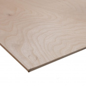 Фанера береза (10мм) Размер 1525х1525мм 4/4